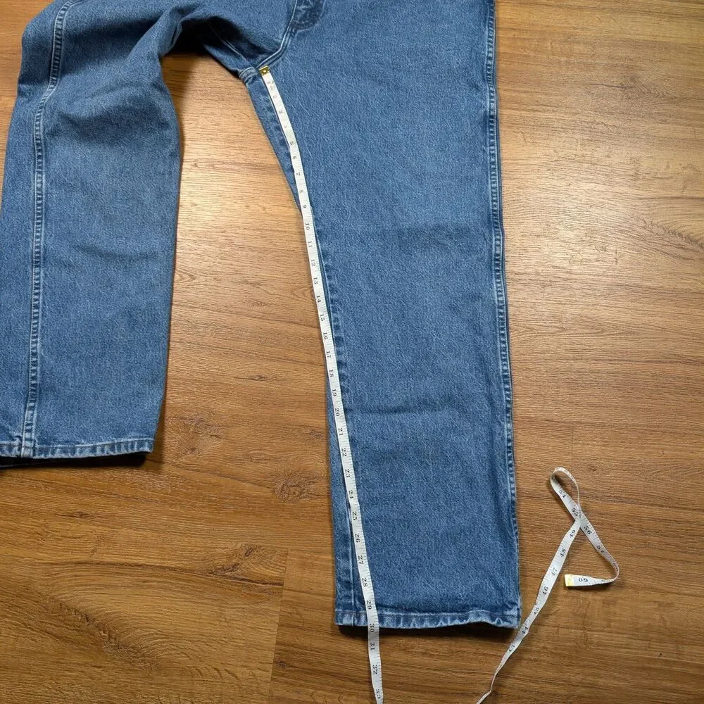 Wrangler 13MWZGK Cowboy Cut Jeans 40x30 Blue Original Fit Westerm Rigid Denim